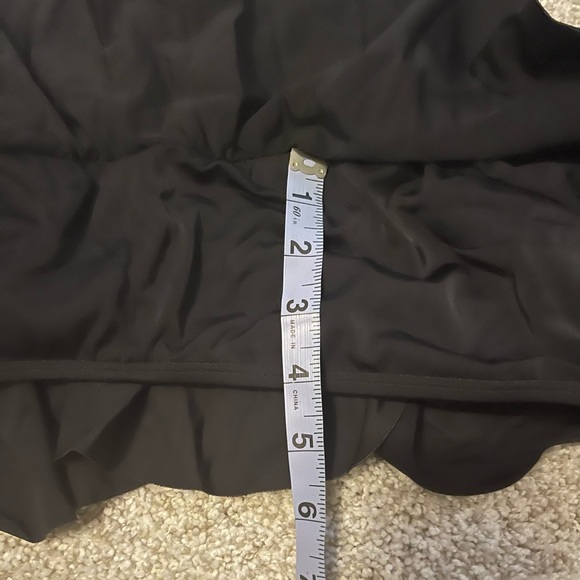 PINK V/S Black Flutter & Animal Print Bikini Top Size Large - Picture 5 of 8